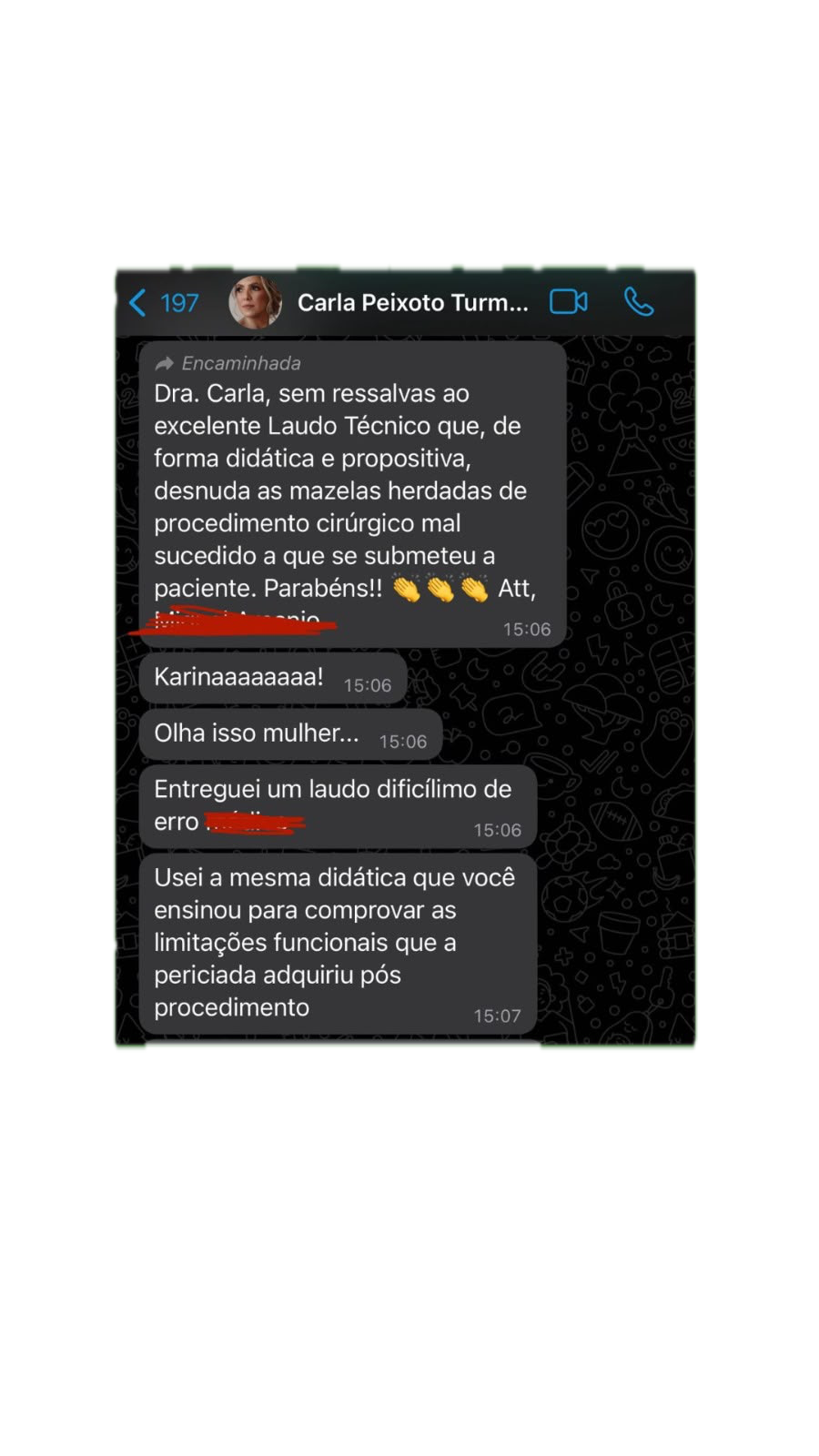 Depoimento real de aluno do Fisioterapeuta Forense Pro 2